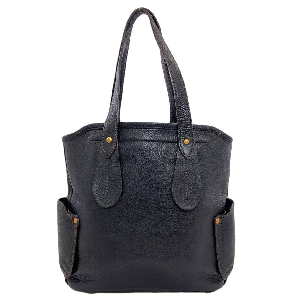 Salvatore Ferragamo Tote Leather Bag Black